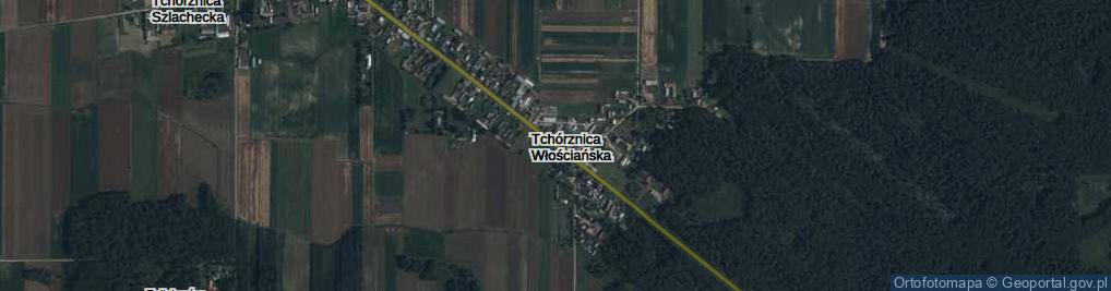 Zdjęcie satelitarne Tchórznica Włościańska ul.